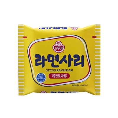 Ottogi Plain Instant Noodle 110g