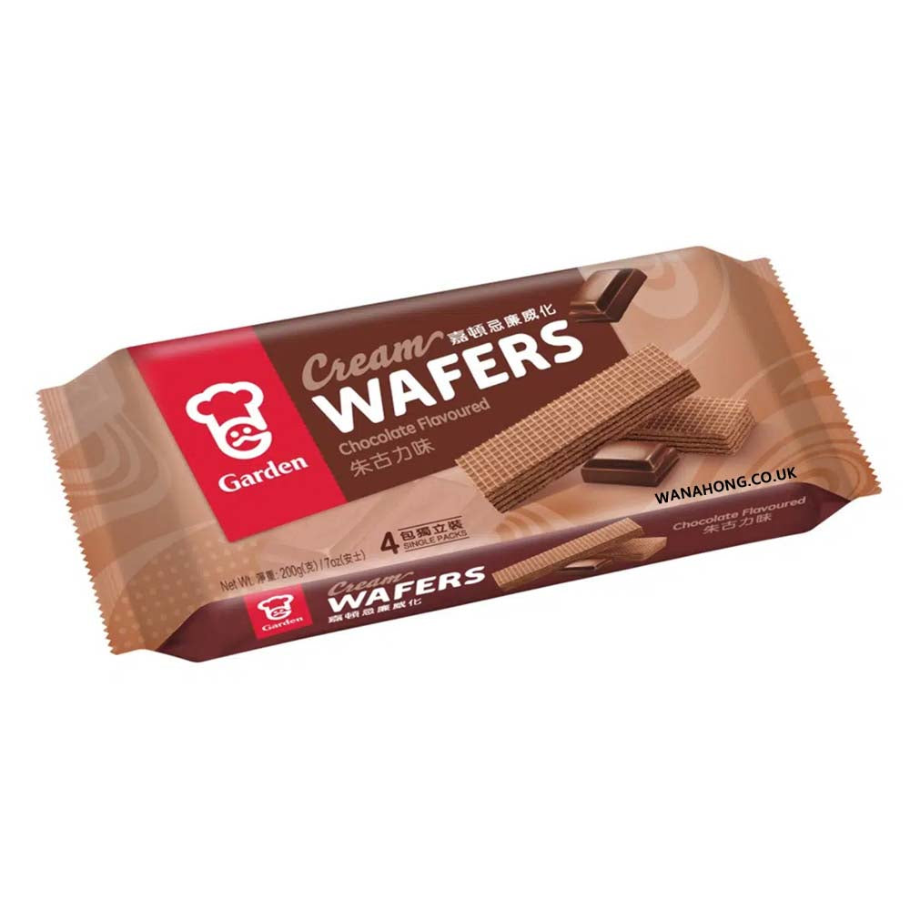 Garden Cream Wafers - Chocolate 200g