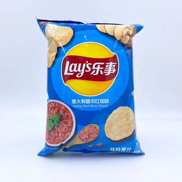 Lays Potato Chips Iatalian Red Meat 70g