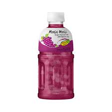 Mogu Mogu Grape Flavored Drink 320ml