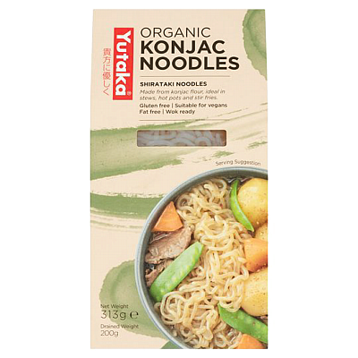 Organic Konjac Noodles 315g (200g Drained)