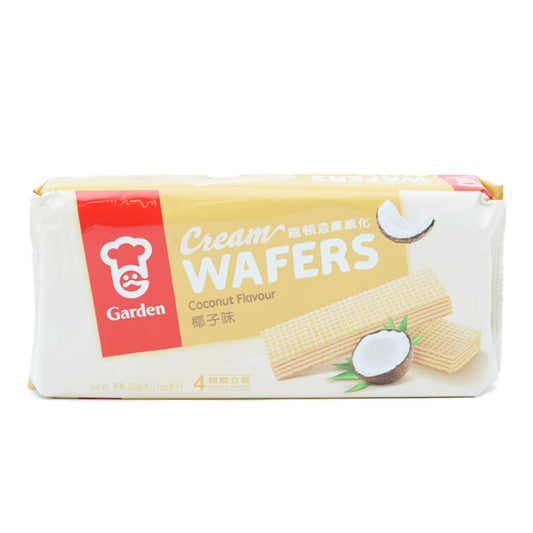 Garden Cream Wafer - Coconuts 200g
