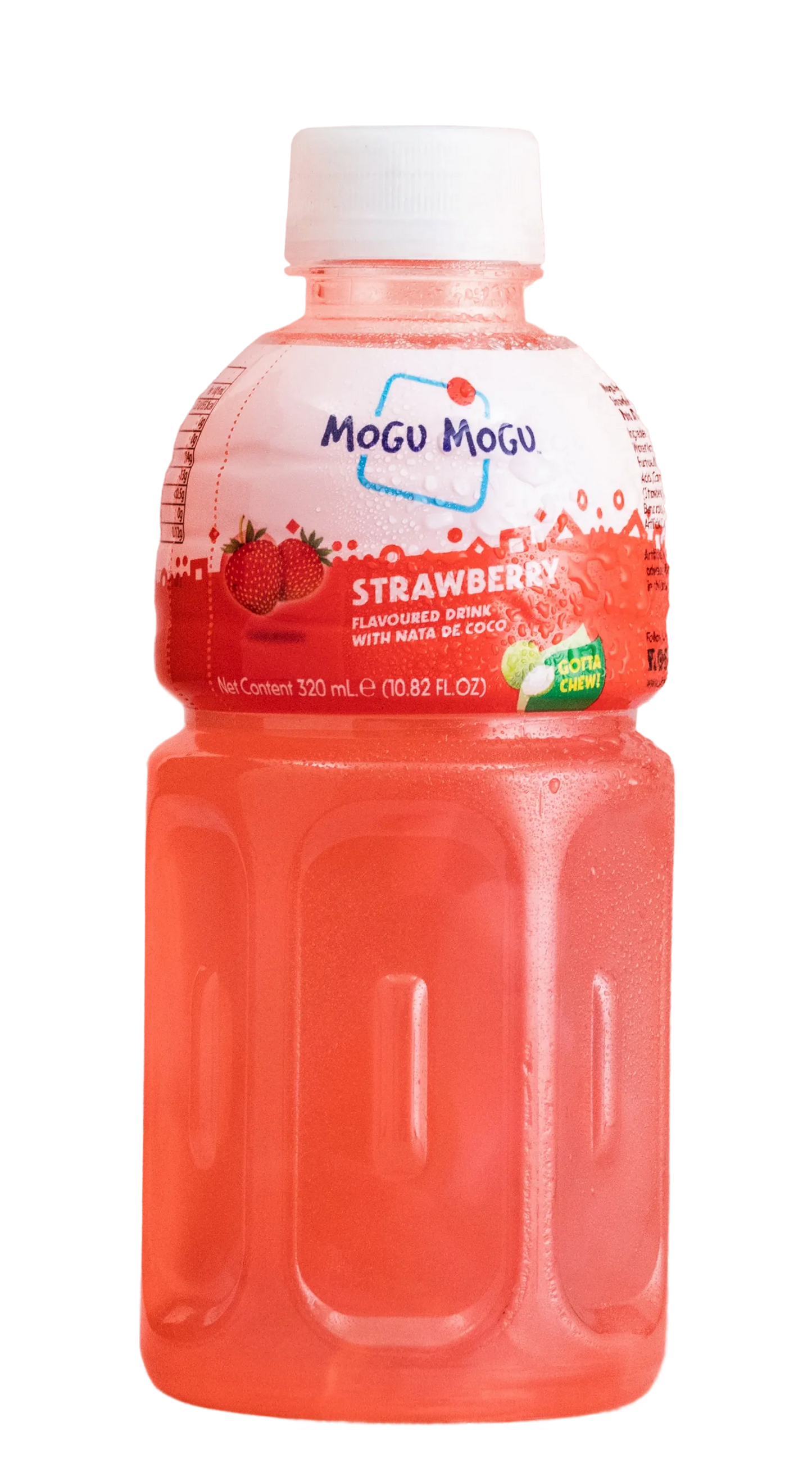 Mogu Mogu Strawberry Flavored Drink 320ml
