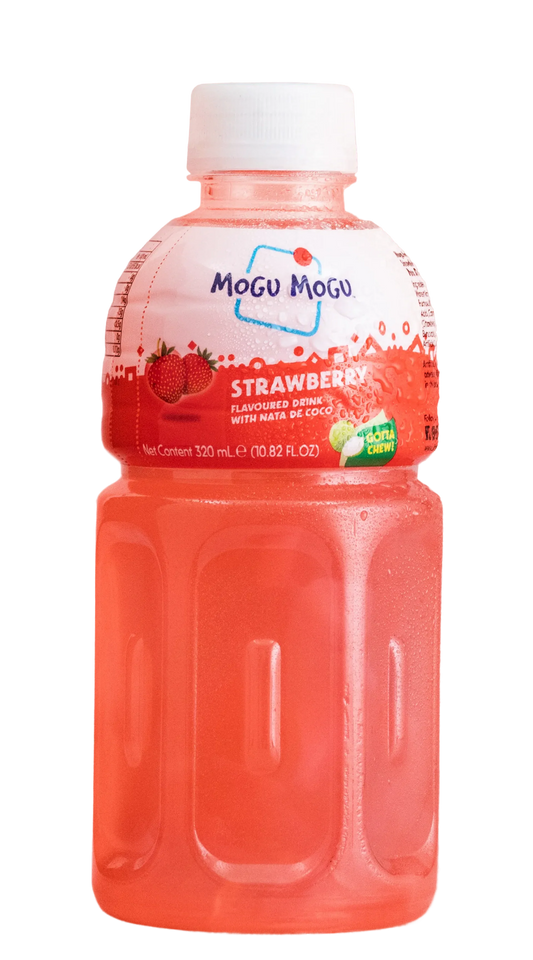 Mogu Mogu Strawberry Flavored Drink 320ml