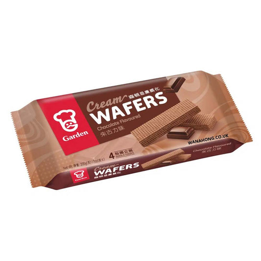 Garden Cream Wafers - Chocolate 200g
