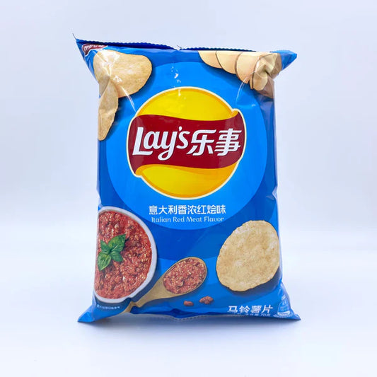Lays Potato Chips Iatalian Red Meat 70g
