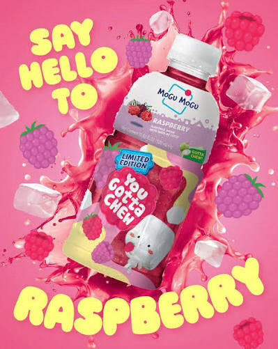 Mogu Mogu Raspberry Flavored Drink 320ml